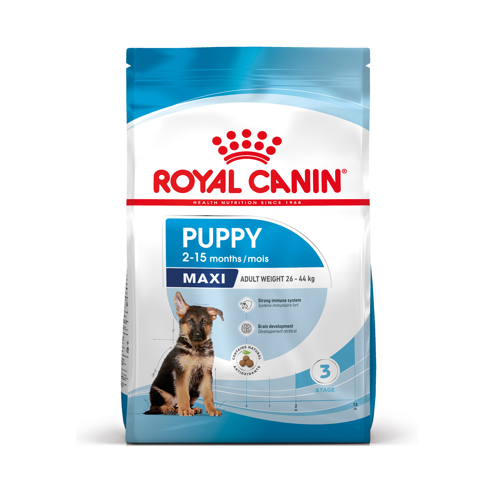 Alimento Seco Cão Maxi Júnior 15 KG ROYAL CANIN