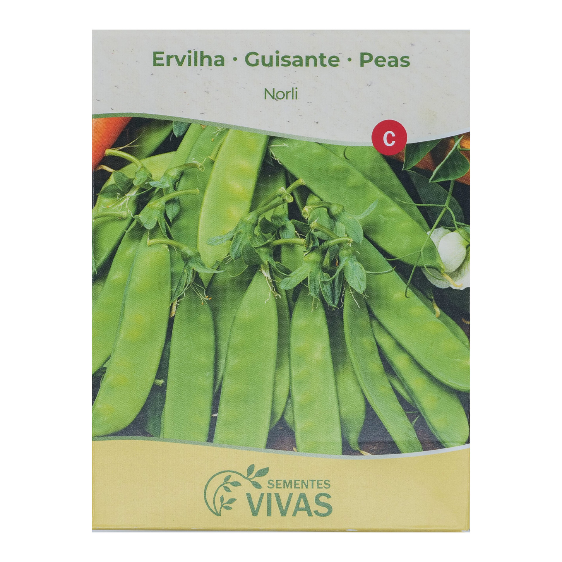 Ervilha Quebrar Norli Bio 80 G SEMENTES VIVAS