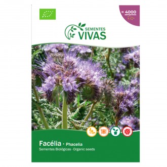 Facelia 5 G SEMENTES VIVAS