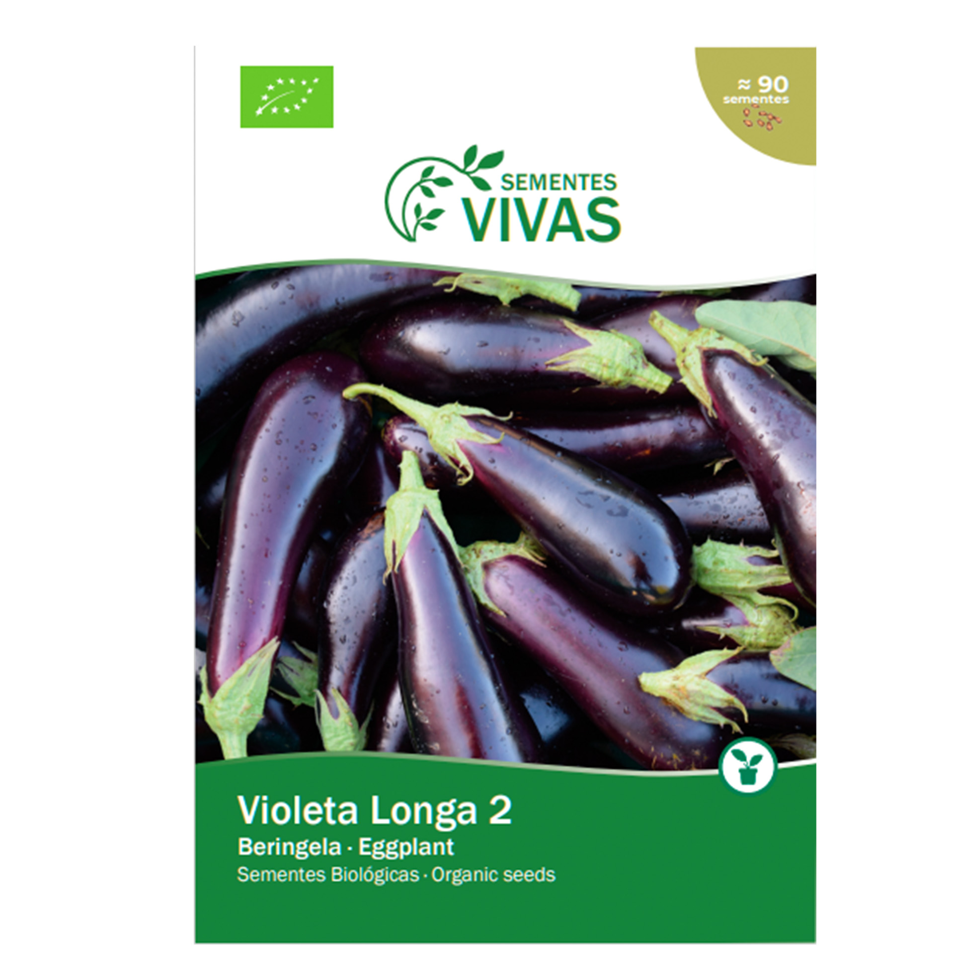 Beringela Violett Lunga2 0,4 G SEMENTES VIVAS