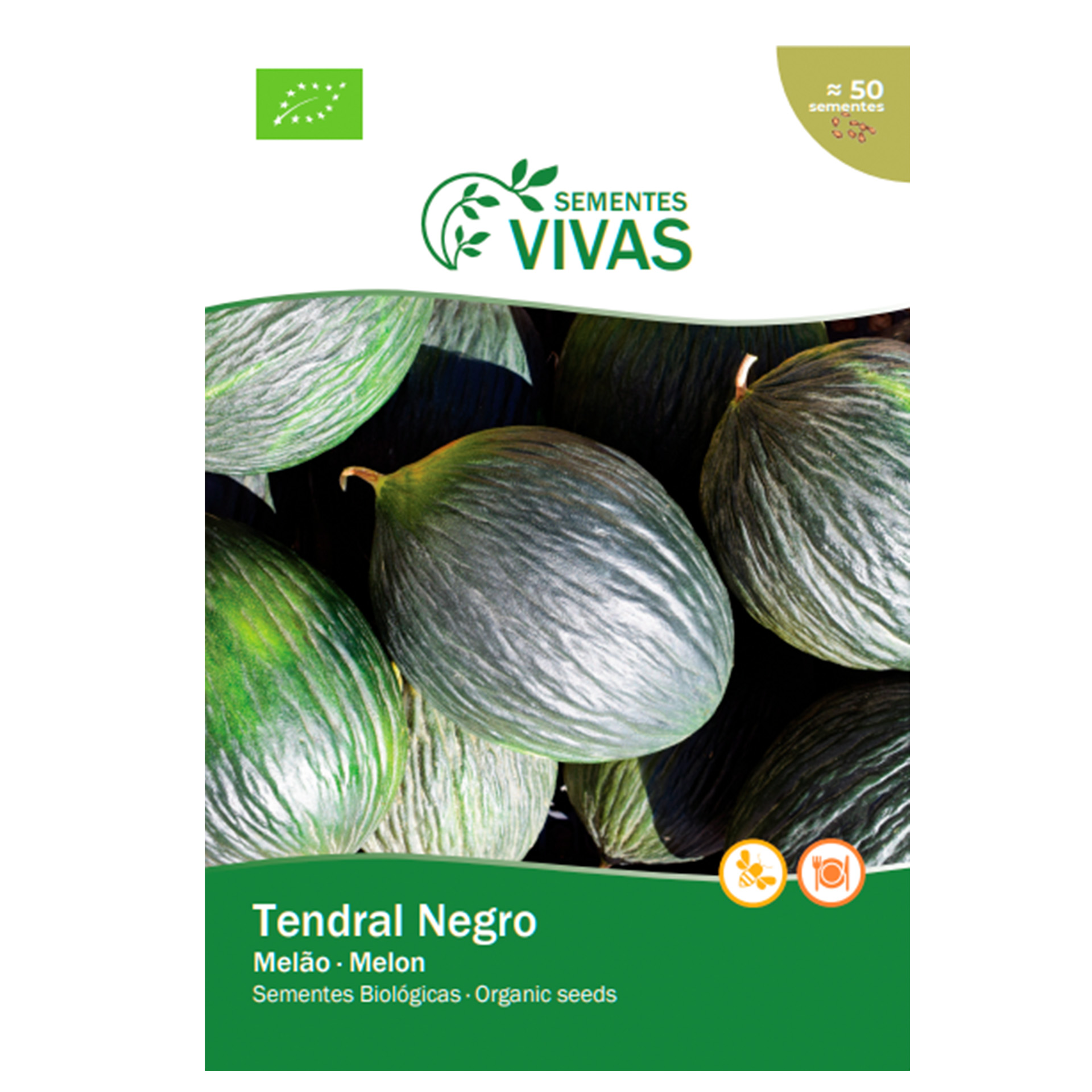 Melao Tendral Ne Go 1,5 G SEMENTES VIVAS