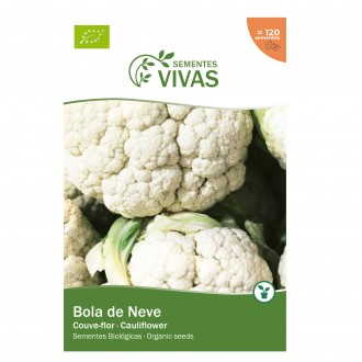 Couve Flor Bola De Neve 0,5 G SEMENTES VIVAS