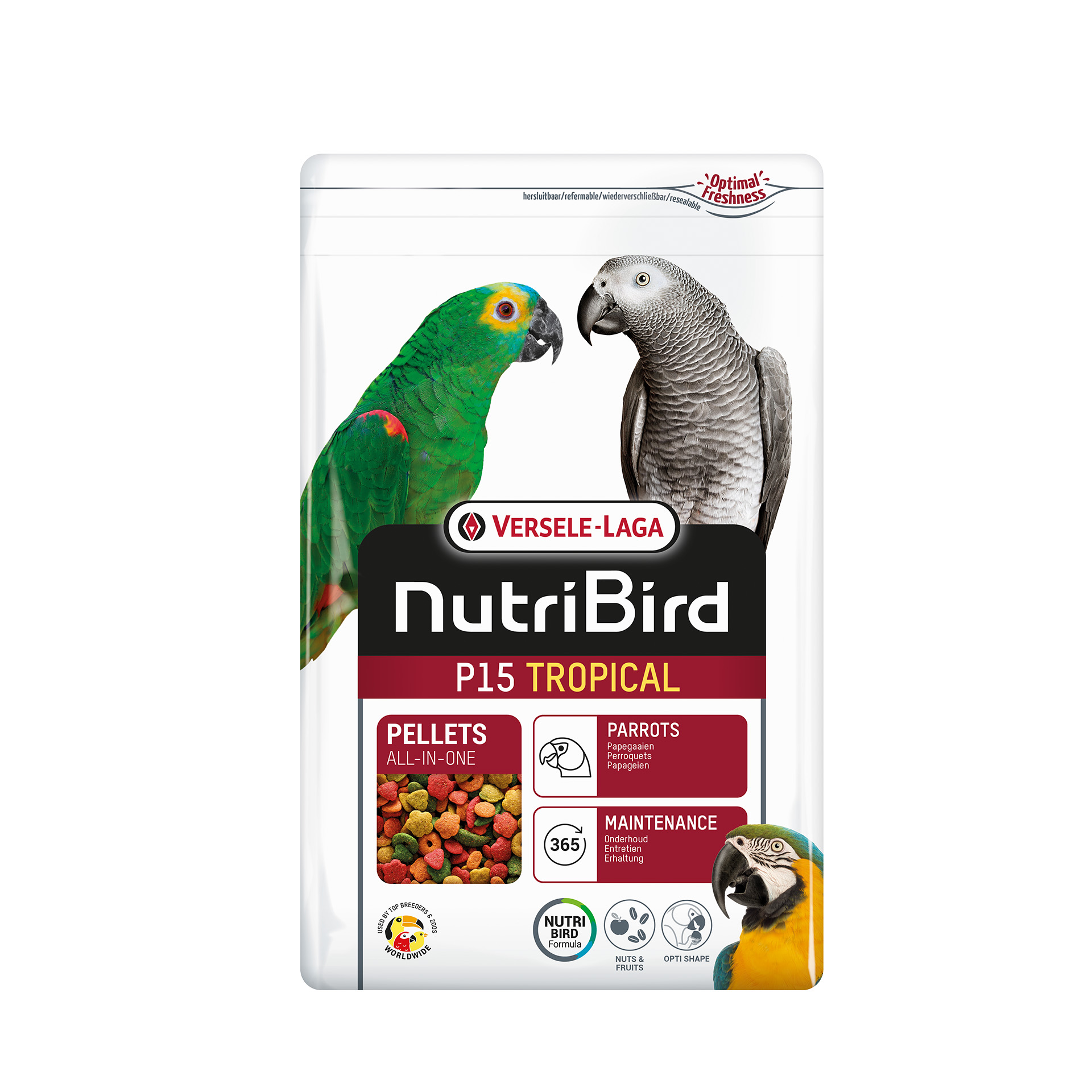 Versele-laga alimento papagaios- nutribird p15 3kg
