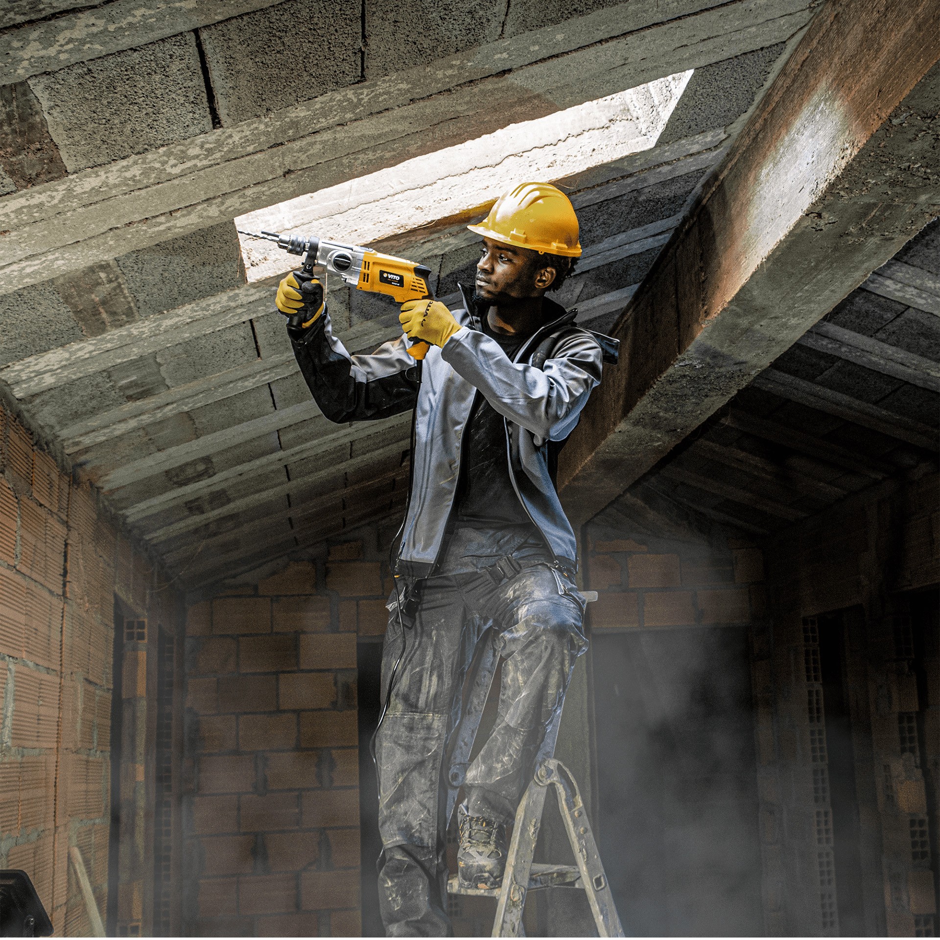 Berbequim 1050W B 13MM com percussão EINHELL