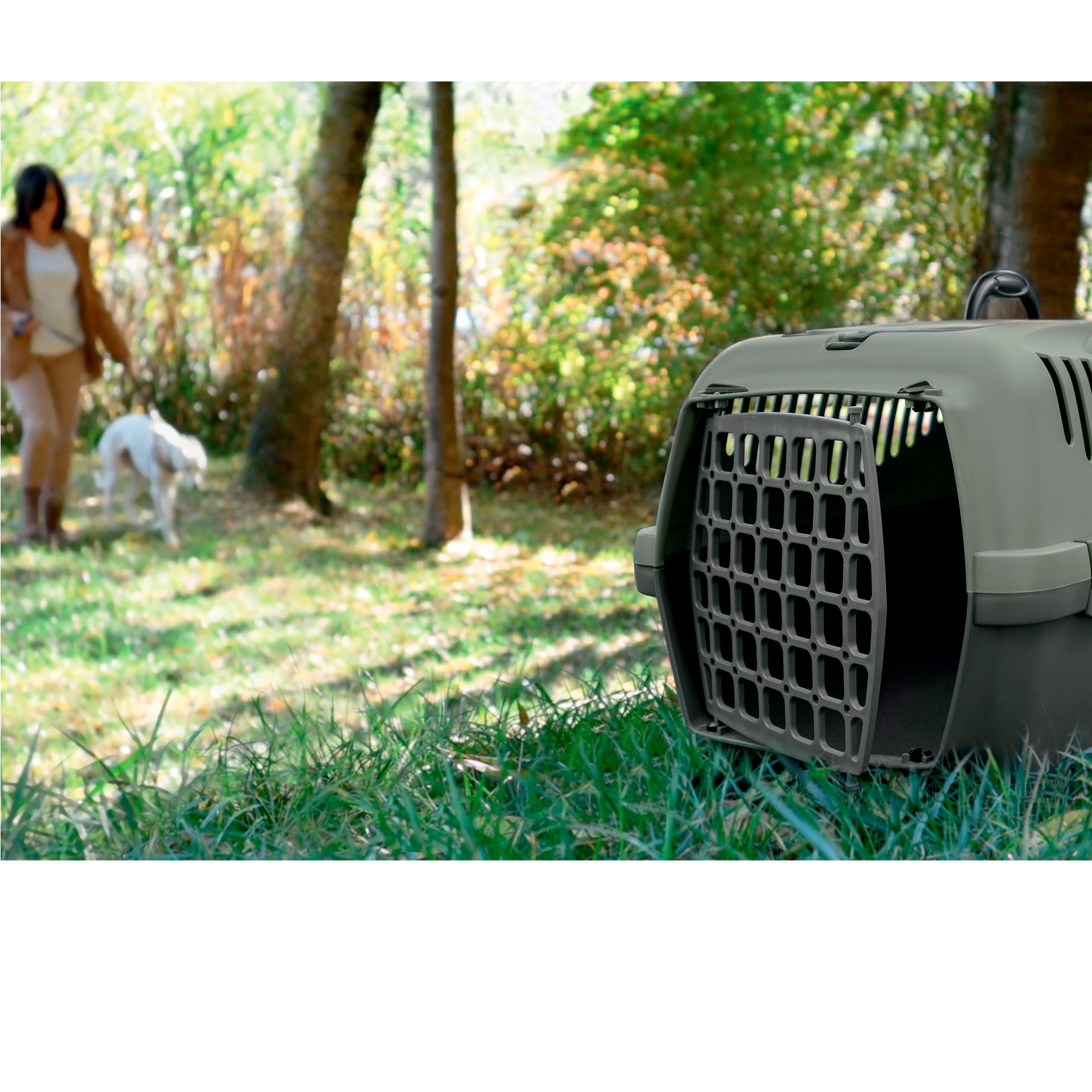 Transportadora Green 48X32X31 CM STEFANPLAST