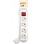 Extenso 4 tomadas int 1,5mm 1,4m branco