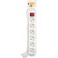 Extenso 6 tomadas int 1,5mm 1,4m branco
