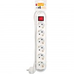 Extenso 6 tomadas int 1,5mm 1,4m branco