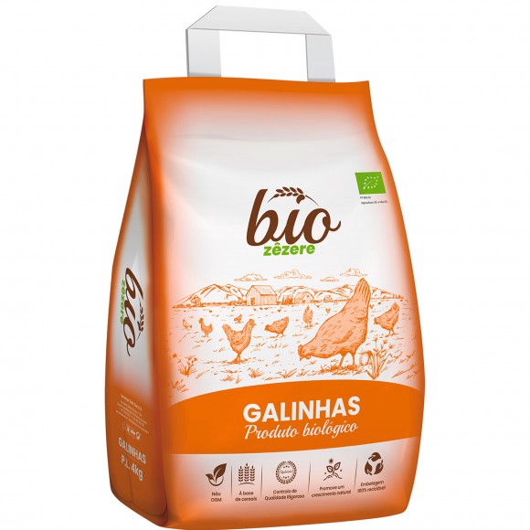 Ração Granulado Biológica Galinhas 4 KG ZÊZERE Ração Granulado Biológica Galinhas 4 KG ZÊZERE