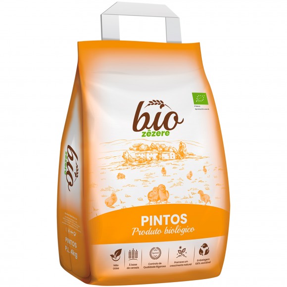 Rao Farinha Biolgica Para Pintos 4 KG ZZERE