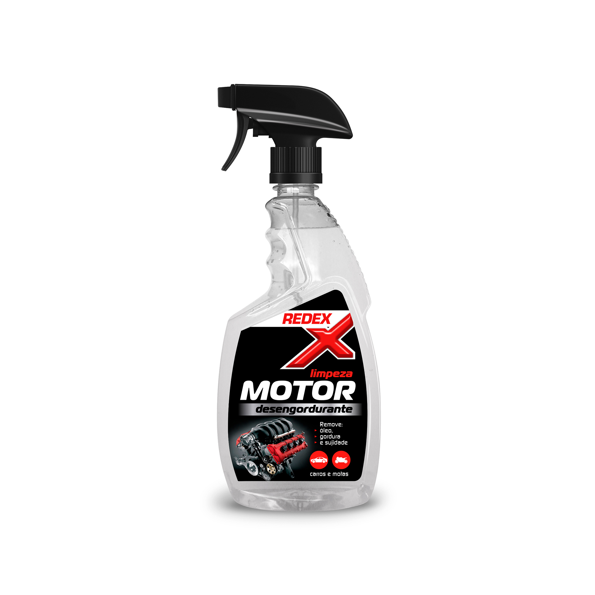 Limpa Motor Pistola 500ML REDEX