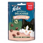 SNACK PARA GATO ADULTO NATURAL SALM/ESPINAFRS 50 G