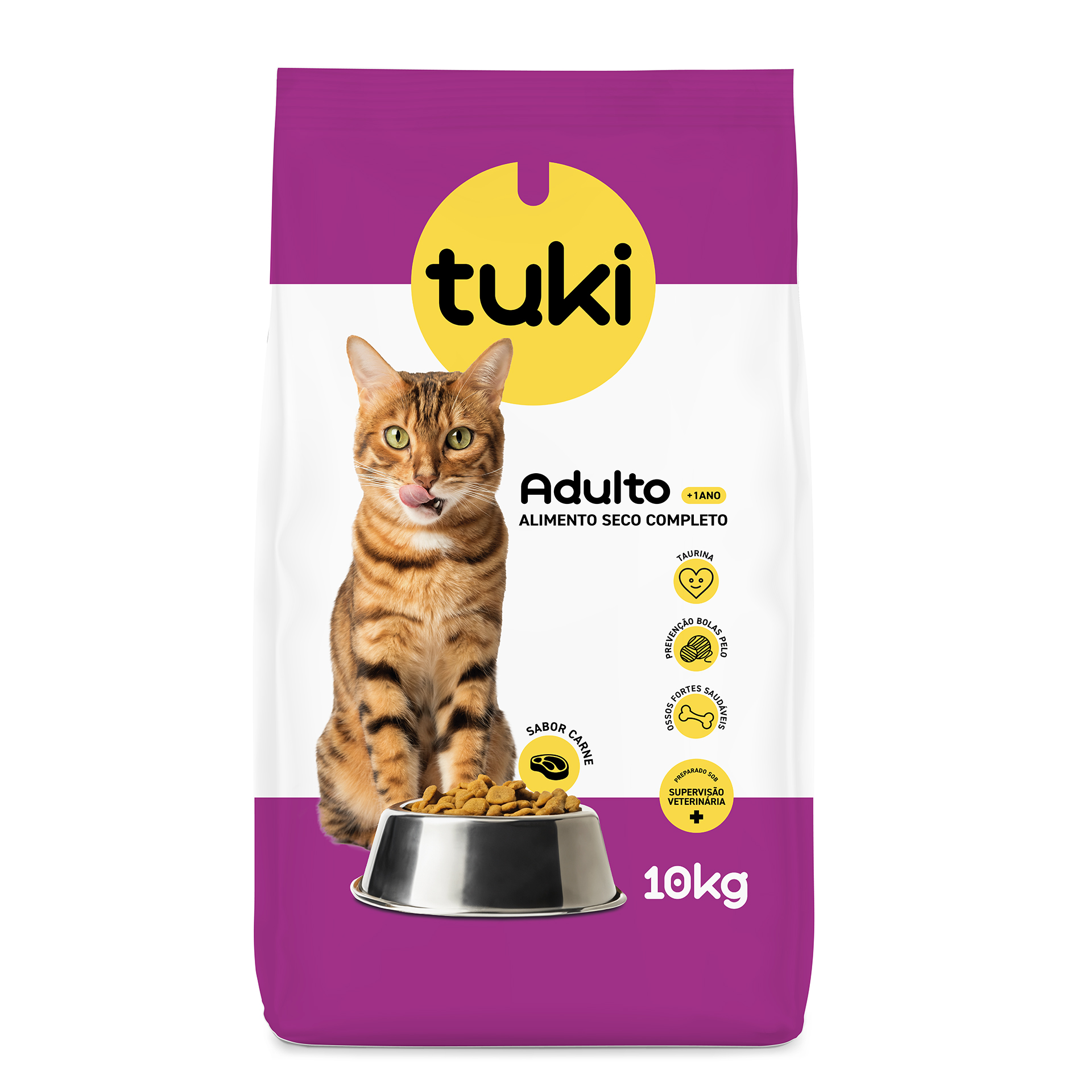Alimento Seco Para Gato 10 KG TUKI