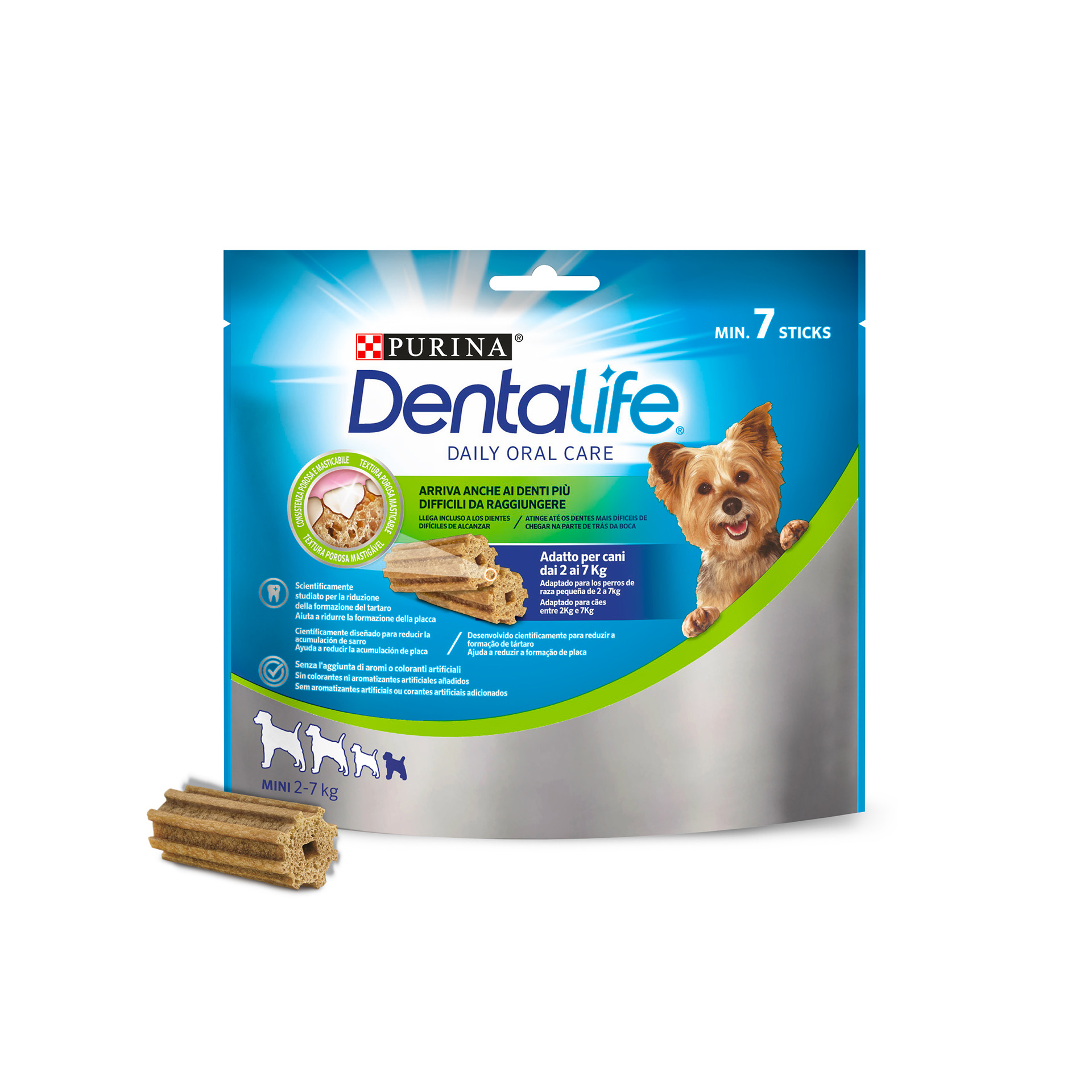 Snack Dental Cão Extr Peq 7 UN 69 G DENTAL LIFE