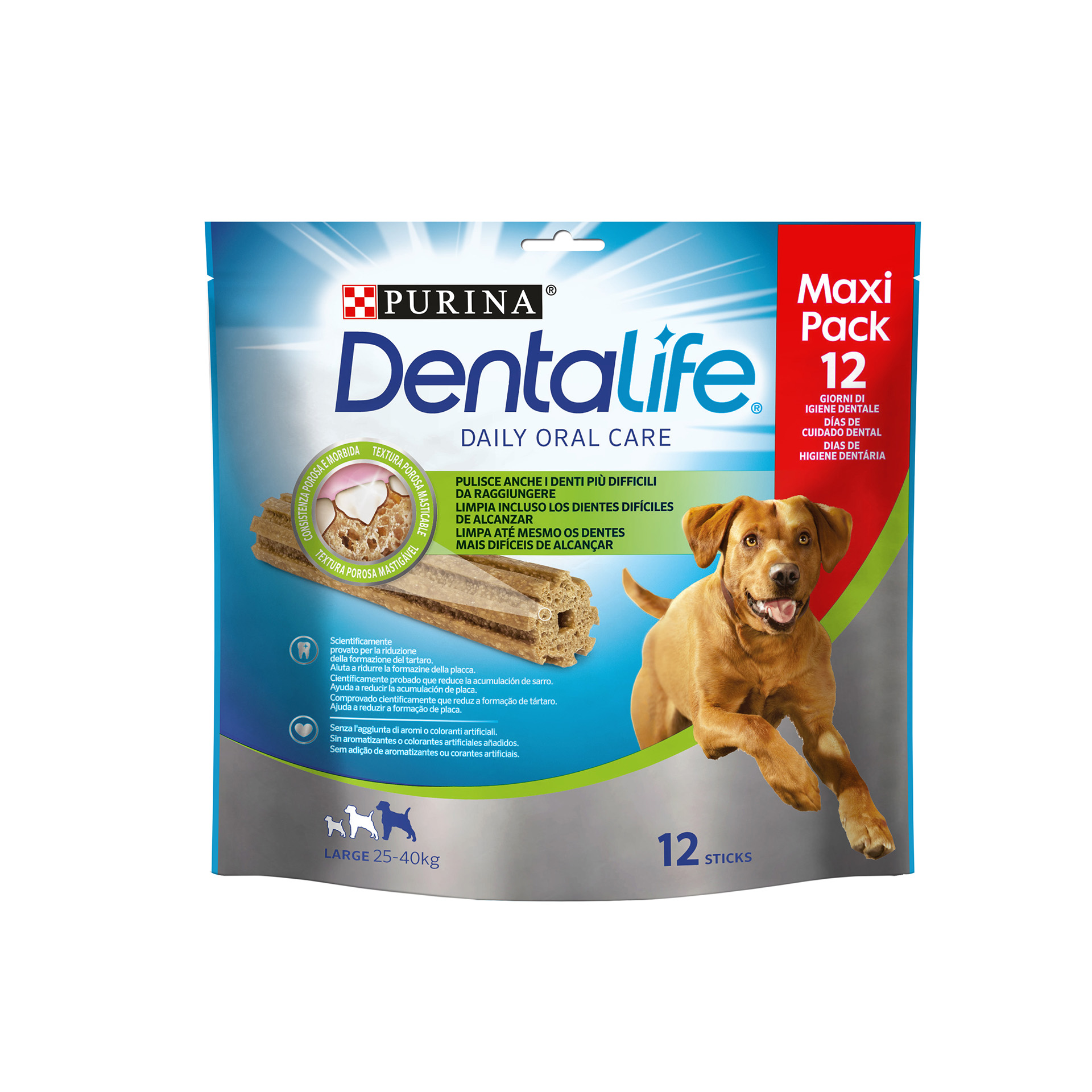 Snack Dental Cão Grande 12 UN 426 G DENTAL LIFE