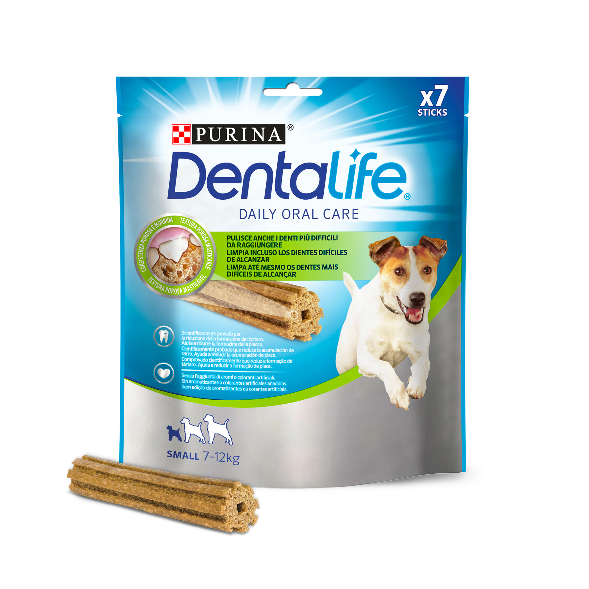 Snack Dental Cão Pequeno 7 UN 115 G DENTAL LIFE