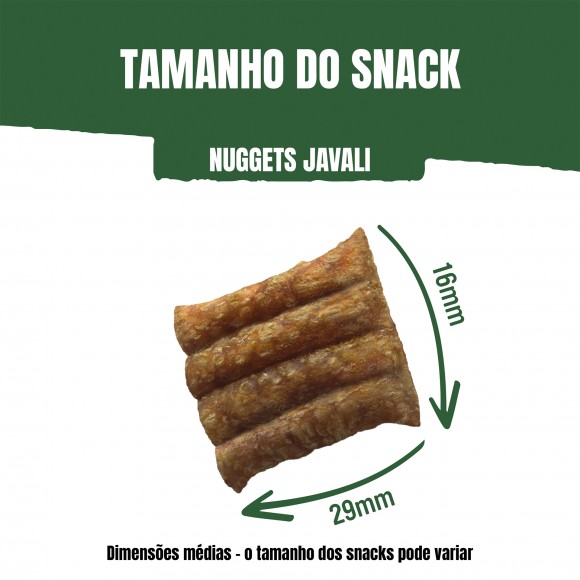 Snack Para Co Nugget Javali 90 G ADVENTUROS