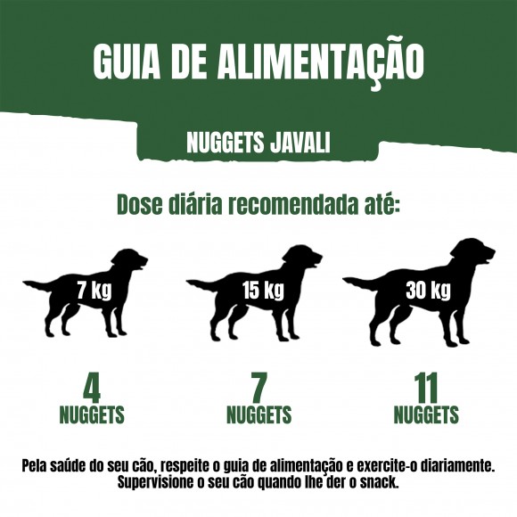 Snack Para Co Nugget Javali 90 G ADVENTUROS