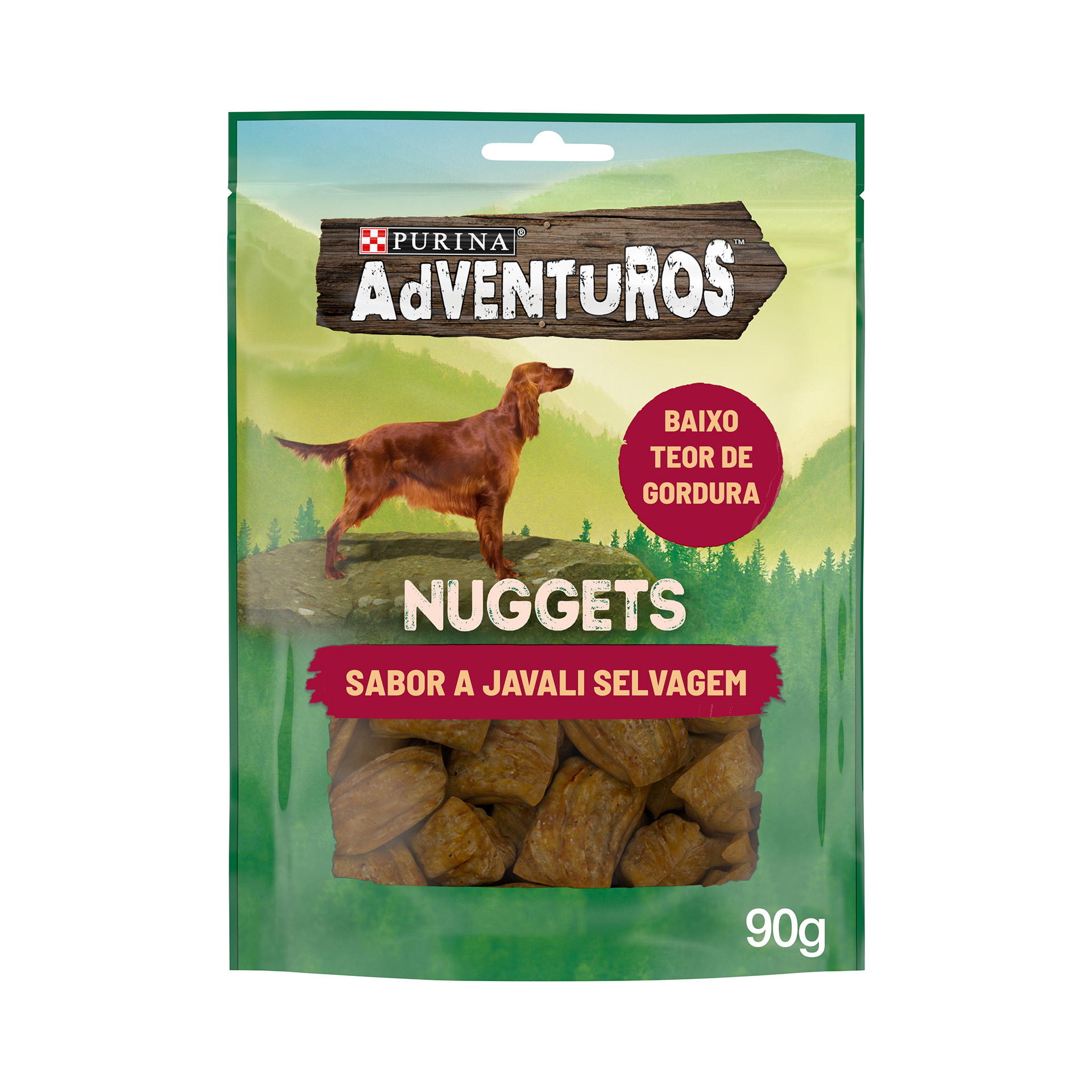 Snack Para Cão Nugget Javali 90 G ADVENTUROS