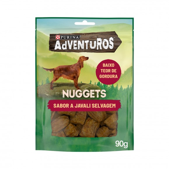 Snack Para Co Nugget Javali 90 G ADVENTUROS