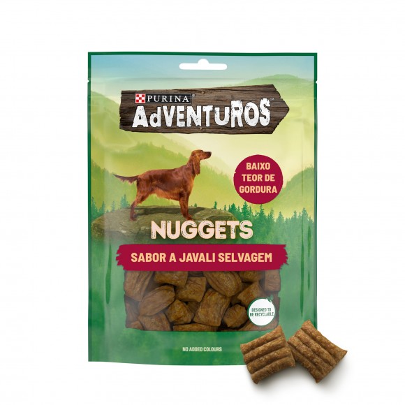 Snack Para Co Nugget Javali 90 G ADVENTUROS