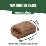 Snack Para Cão Mini Stick Búfalo 90 G ADVENTUROS Snack Para Cão Mini Stick Búfalo 90 G ADVENTUROS