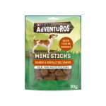 Snack Para Cão Mini Stick Búfalo 90 G ADVENTUROS Snack Para Cão Mini Stick Búfalo 90 G ADVENTUROS