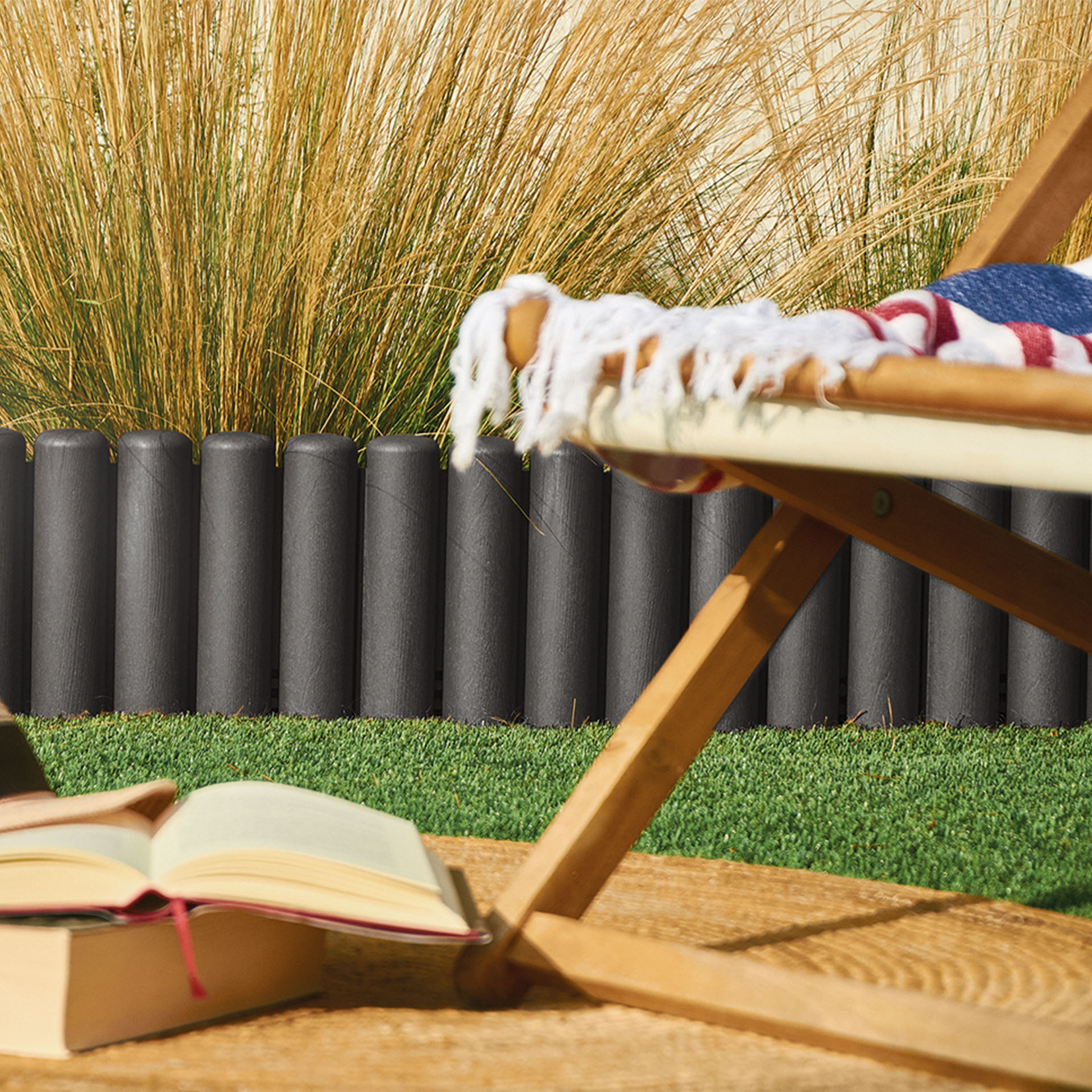 Cerca Clickboard Lop 40X20 CM Cinza 5UN