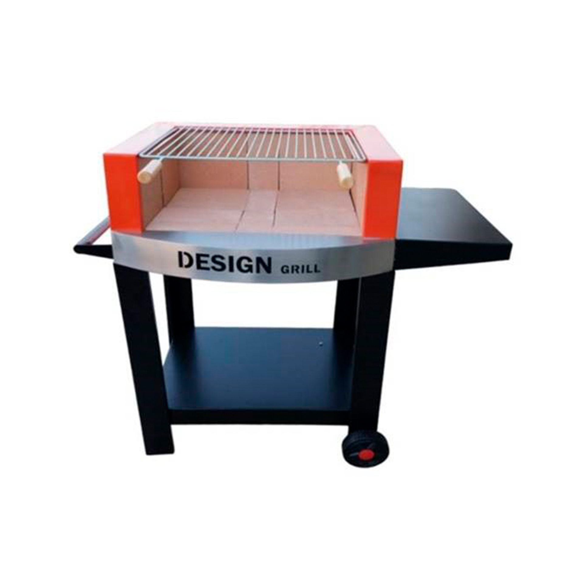Barbecue Medusa 80 CM Laranja QUEIMAFRE