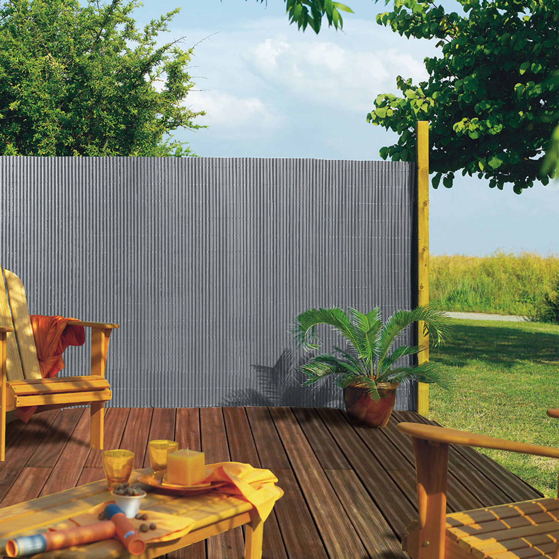 Caniço Plasticane Cinza 1X3 M NORTENE