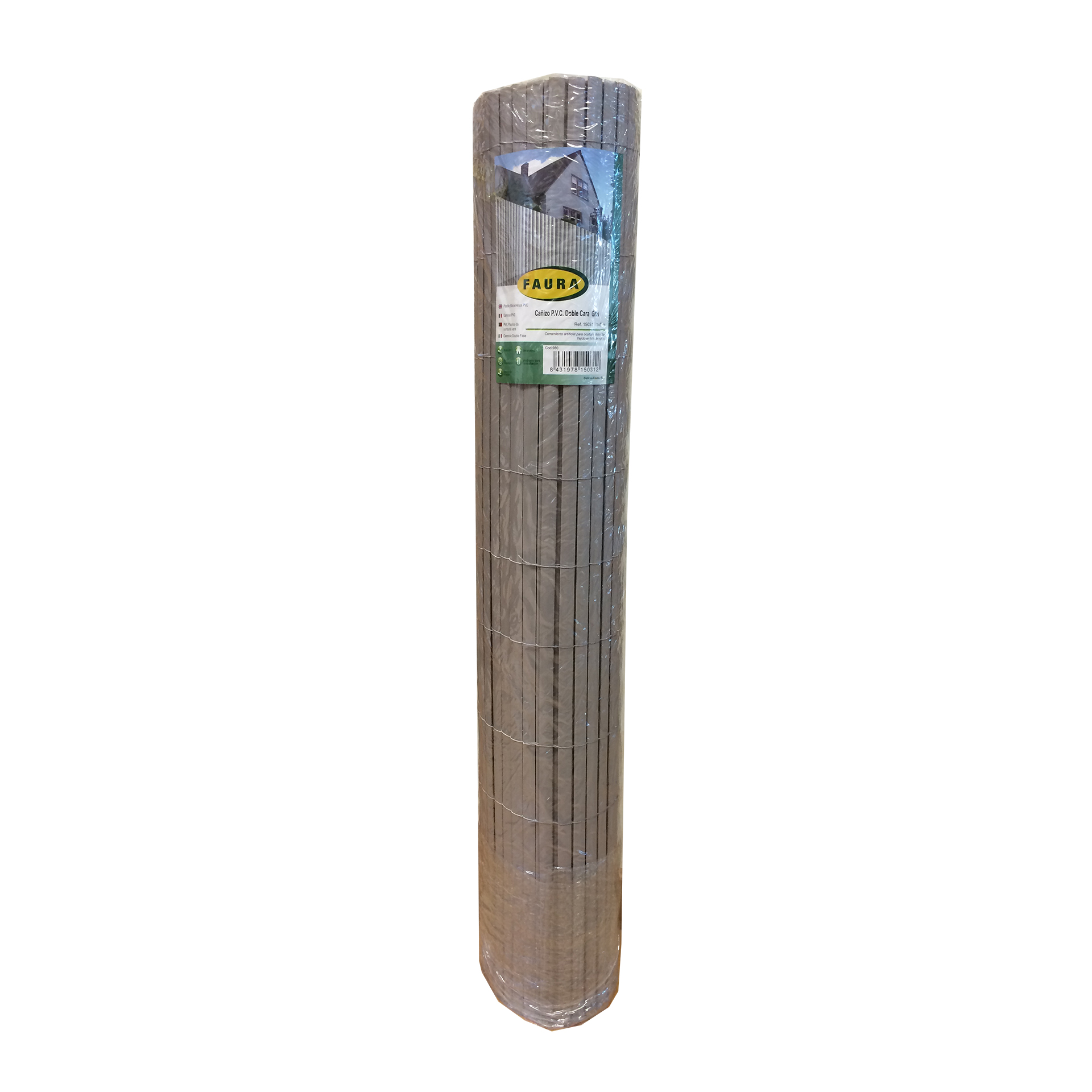 Caniço PVC DOBLE CARA 1600G/M2 Antracite 1X3 M