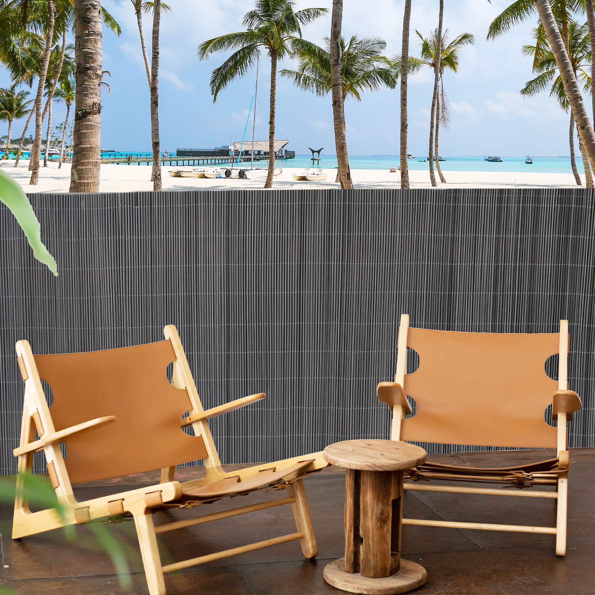 Mimbre Artificial Cinza 1,5X3M FAURA