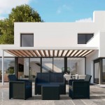 Conjunto Nassau Sof� + 2 Cadeiras + Mesa Antracite