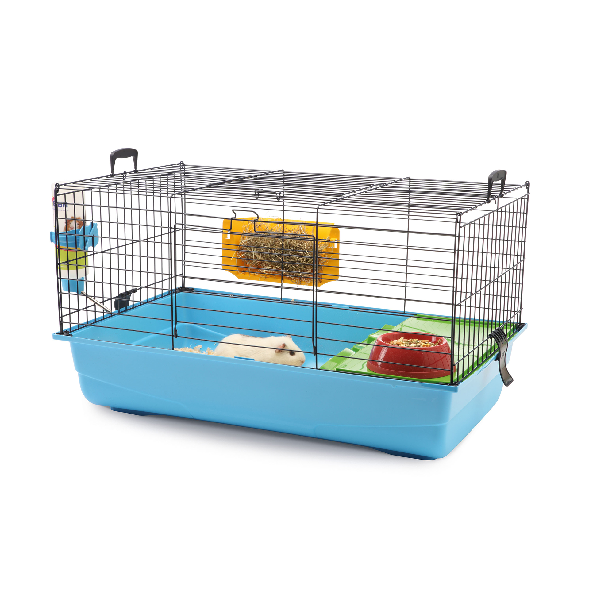 GAIOLA P/ROEDOR NERO DELUX 80X50X45 CM