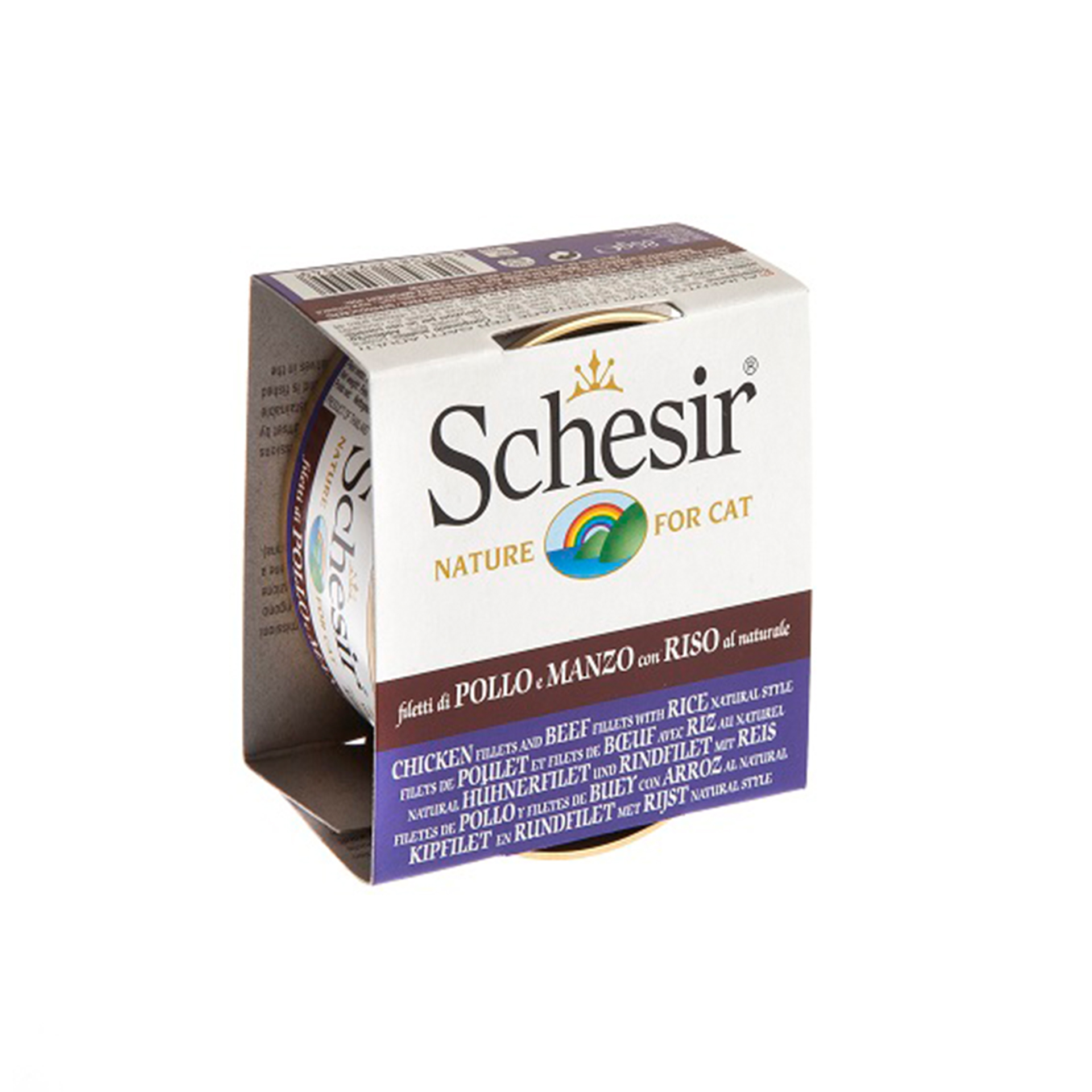 Alimento Húmido P/Gato Frango/Arroz 85 GR SCHESIR
