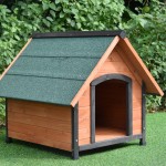 Casota De Madeira Para C�o 88X82X76 CM NATURAL HOUSE