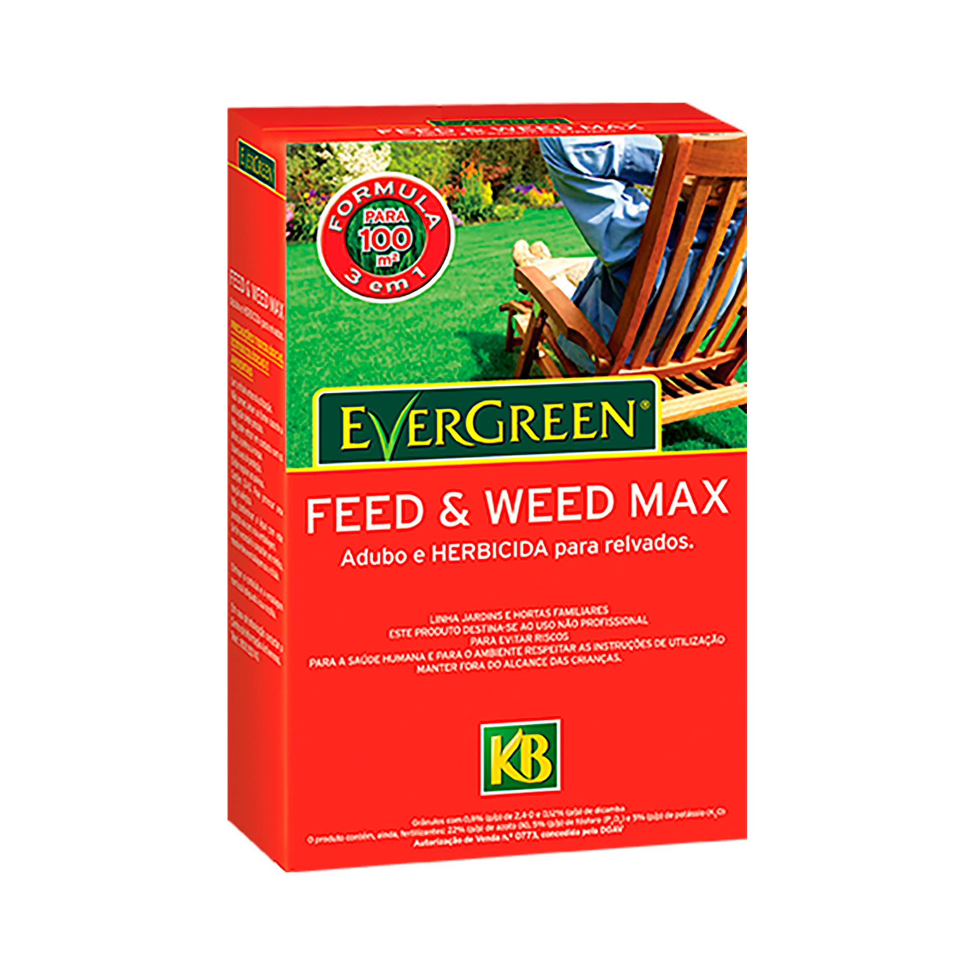 Adubo Para Relva Com Herbicida 2 KG KB