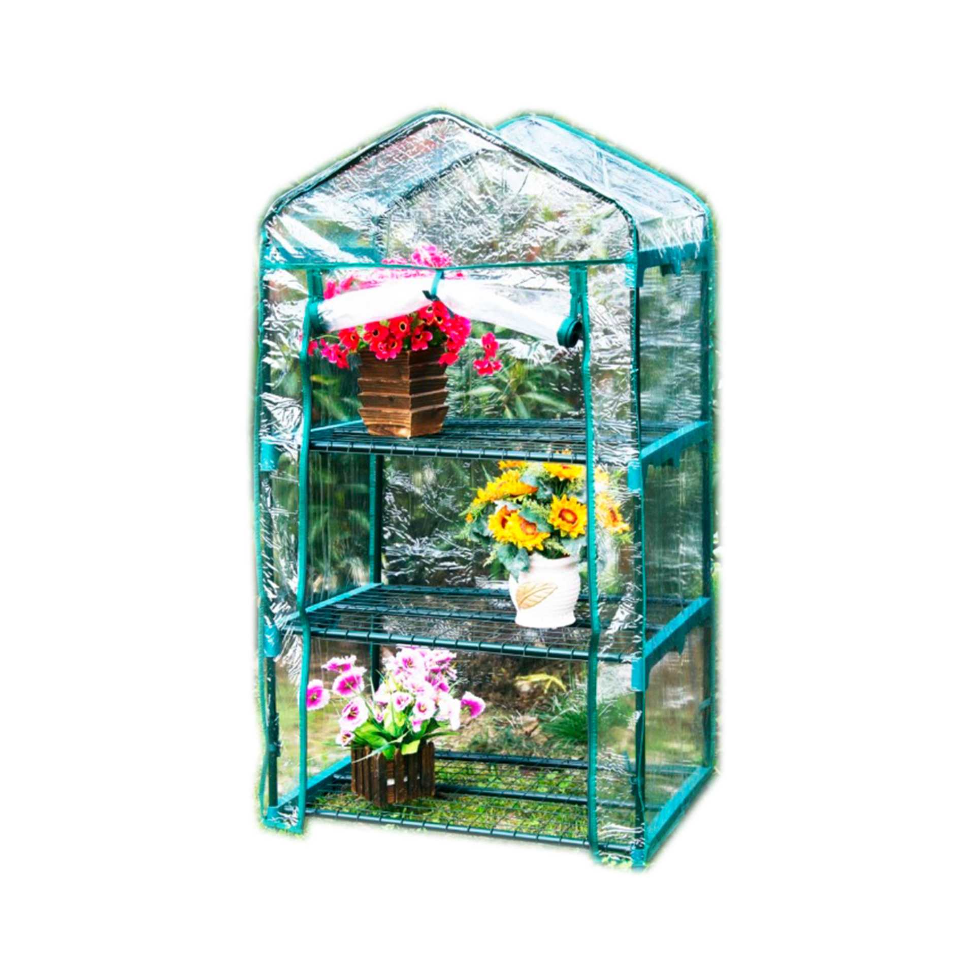 Estufa Balcon 3 Prateleiras 69X48X128 CM FAURA