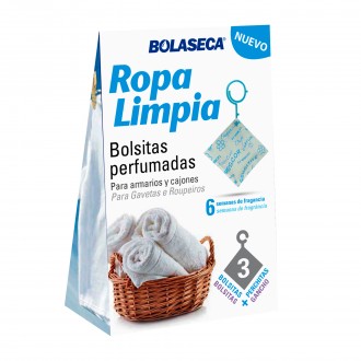 DESUMIDIFICADOR PERFUMADO EM BOLSA ROUPA LAVADA 40