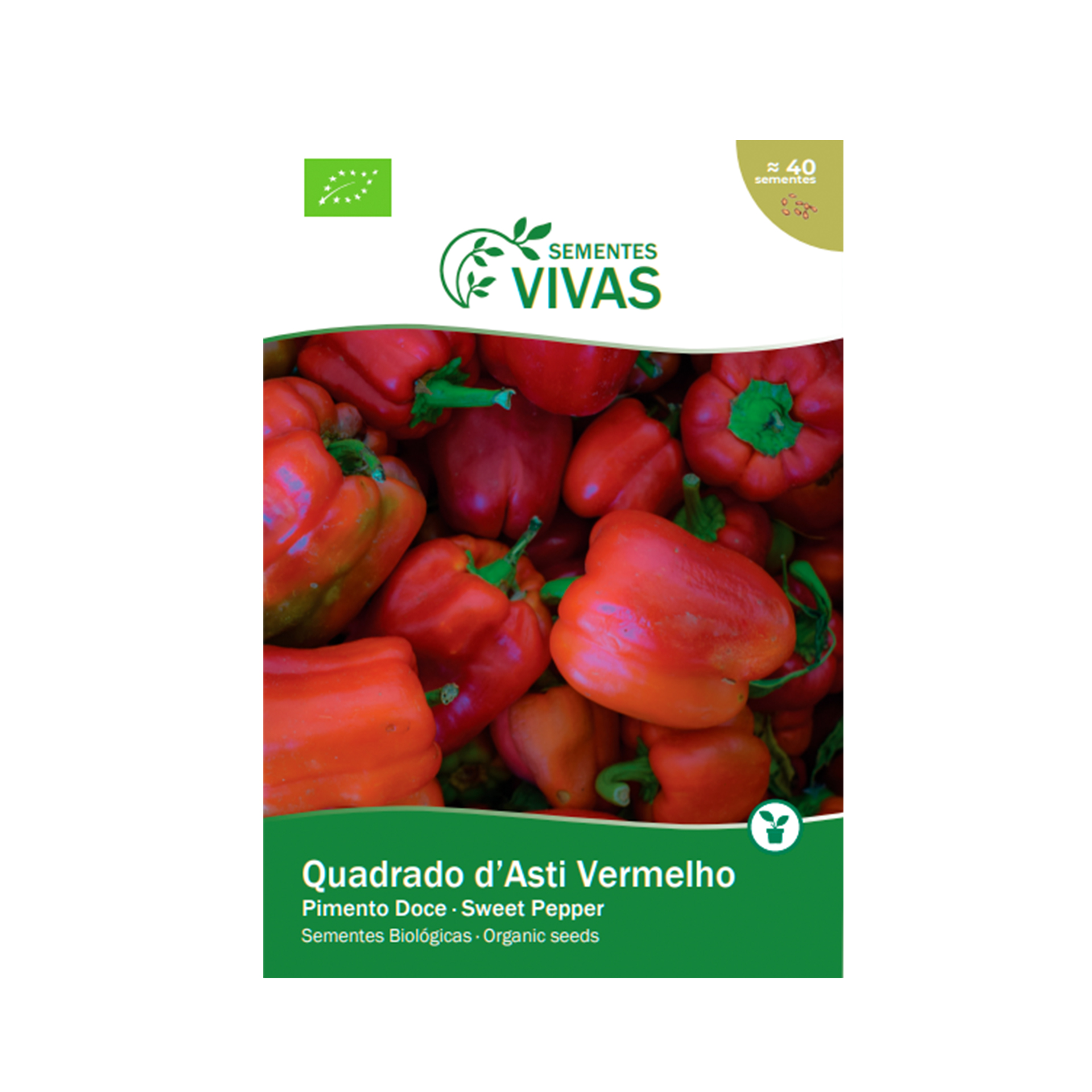 Pimento Quad Dasti Ro 25 Sementes SEMENTES VIVAS