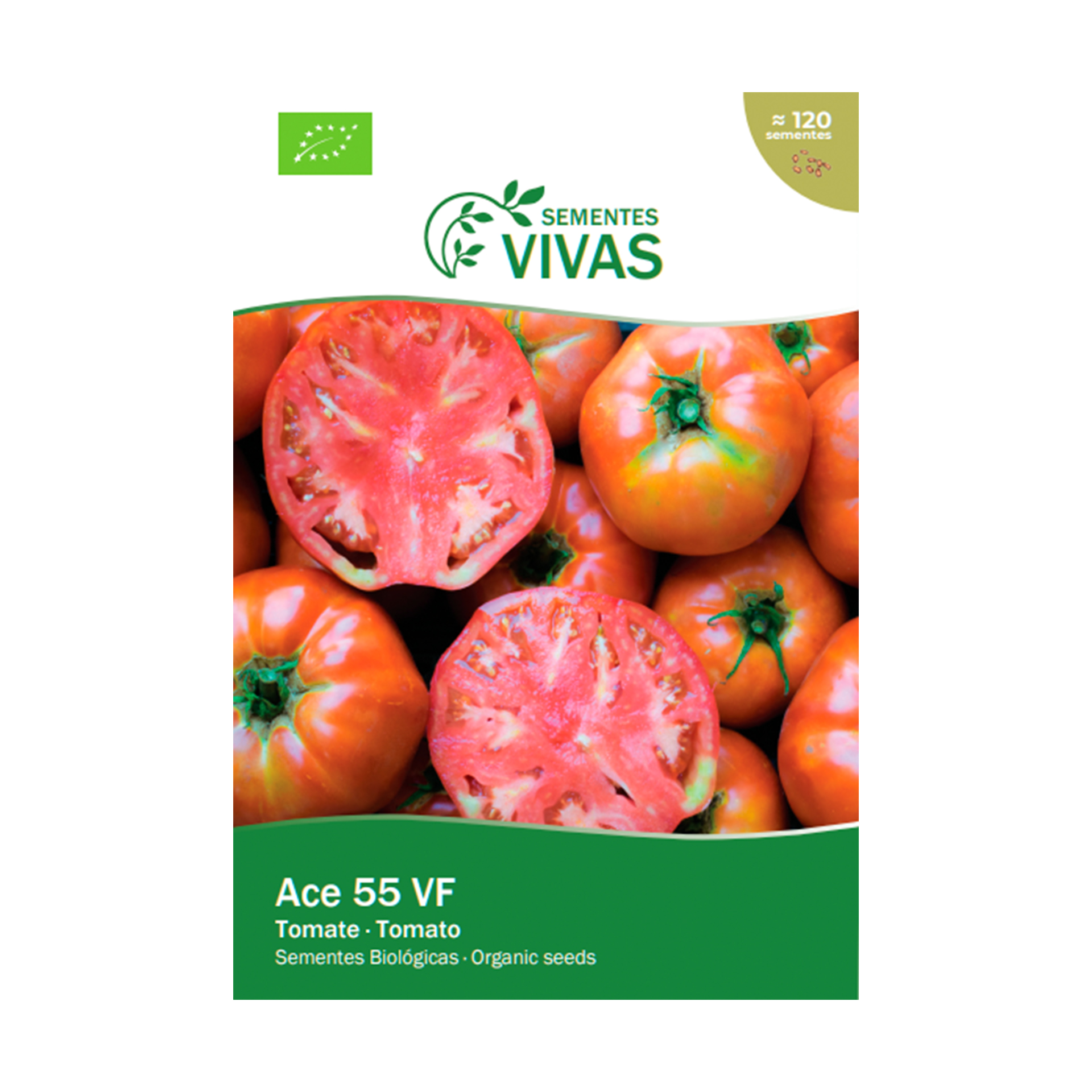 Tomate Ace 55 Vf Bio 0,5 G SEMENTES VIVAS