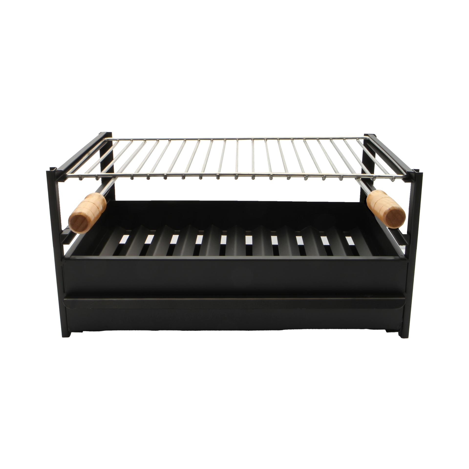 Grelha Tipo Cama Com Pegas de Madeira 70X40 CM