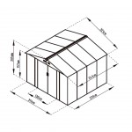 Abrigo Metal Cinza 7,7 M2 GARDIUN