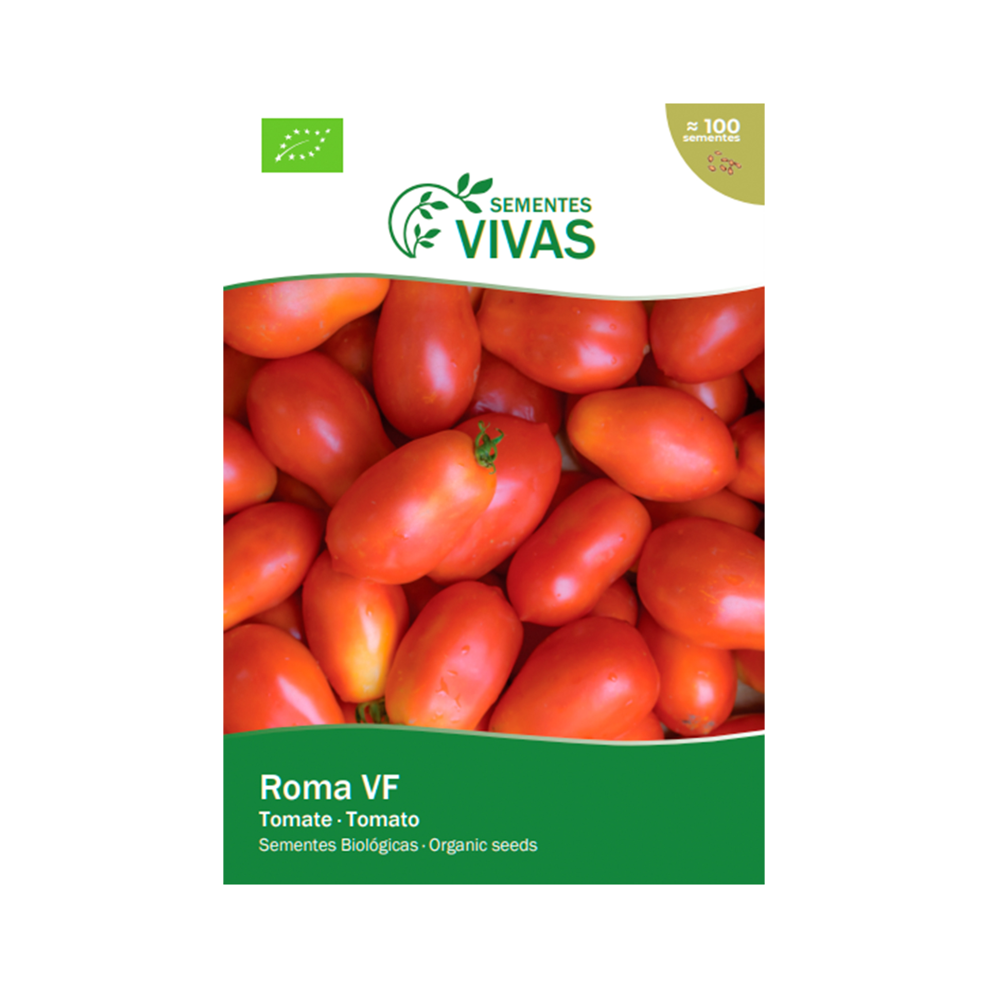 Tomate super roma 0,4 G SEMENTES VIVAS