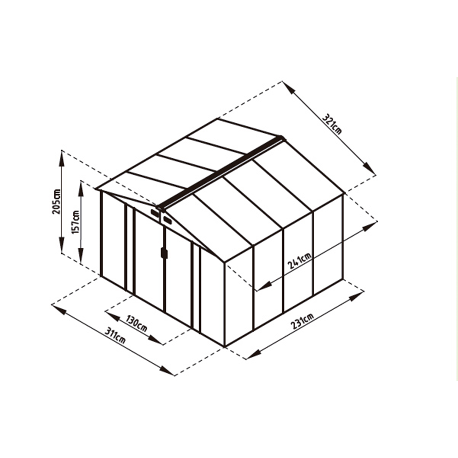 Abrigo Metal 7,7 M2 GARDIUN