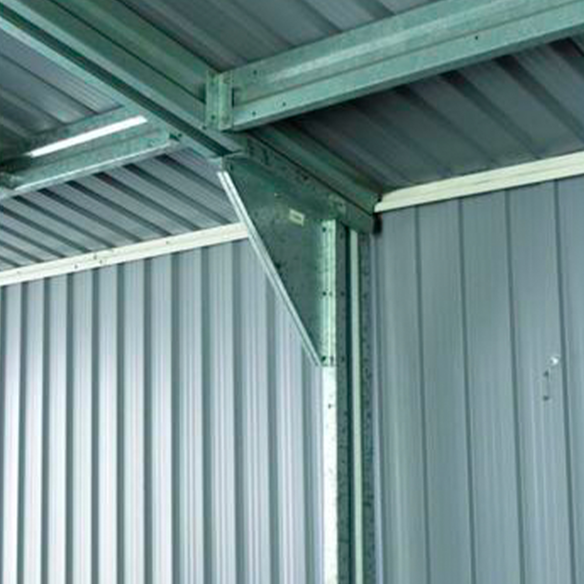 Abrigo Metal Verde 20,09 M2 GARDIUN