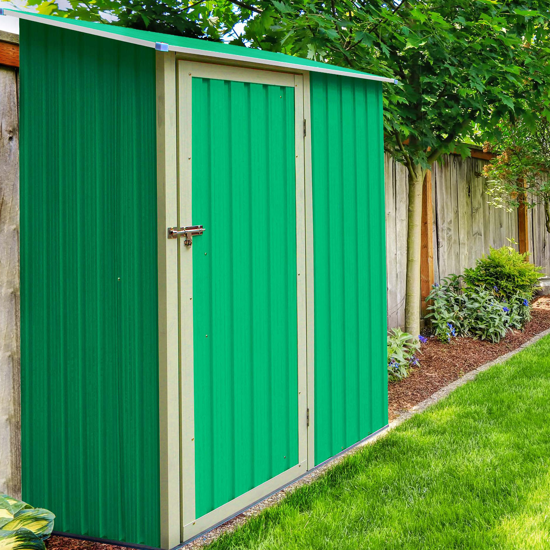 Abrigo Metal New Castle Verde 1,27 M2 GARDIUN