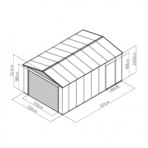 Abrigo Metal 17,80 M2 GARDIUN