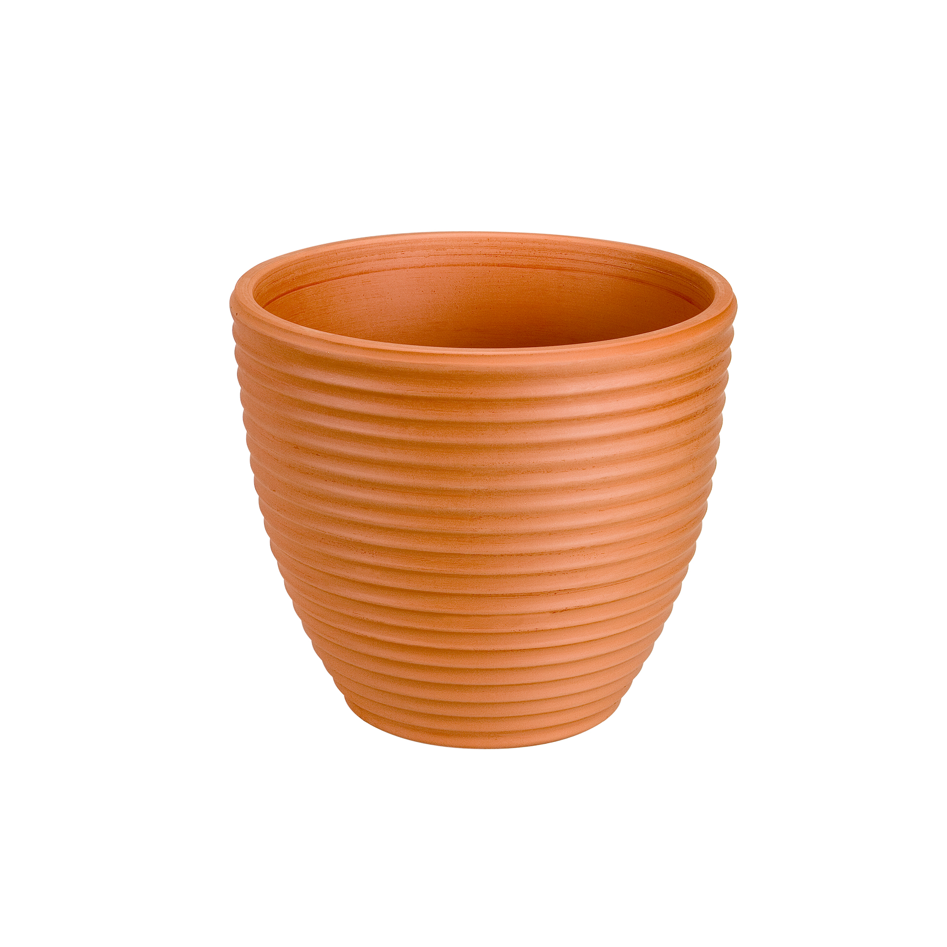 Vaso Cerâmico Ondulado N18 18X16 CM