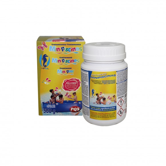 TRATAMENTO MINI PISCINAS 0,5 KG